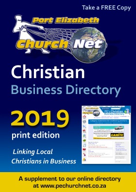Front cover of Christian Business Directory booklet